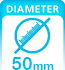 Tavle Diameter 50mm